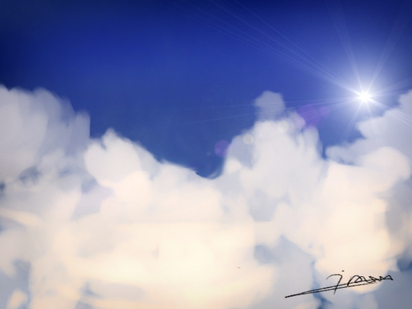 天空