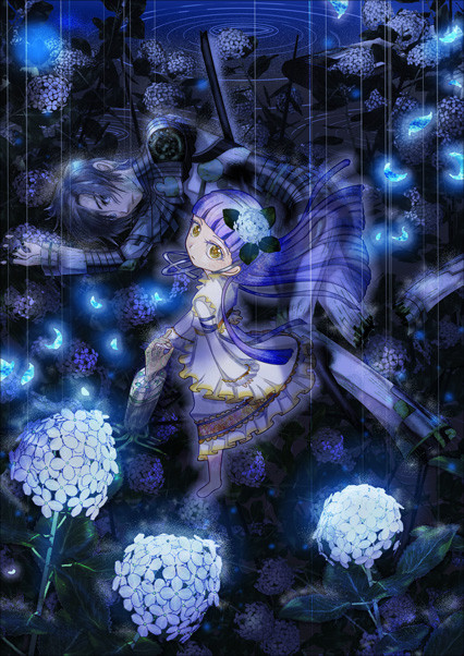 紫陽花畑