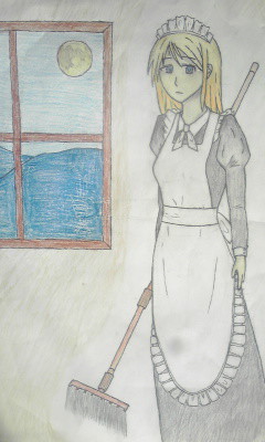 メイドさんのような人