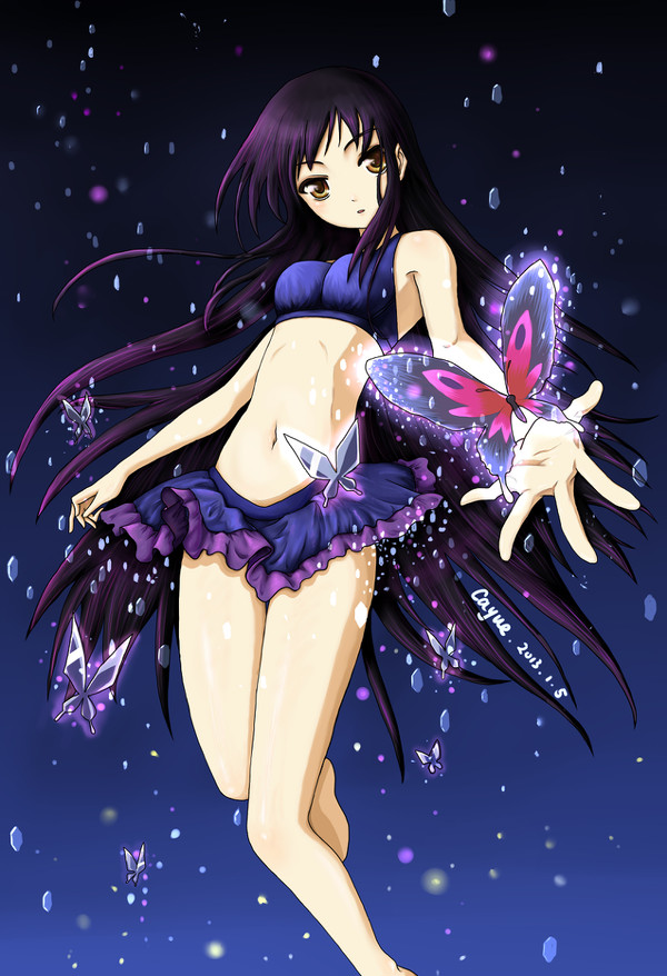 蝶の女
