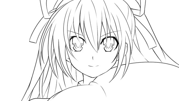 十香 線画