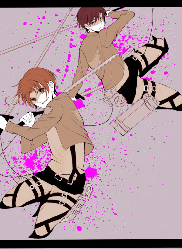 【らくがき】進撃のまかろに