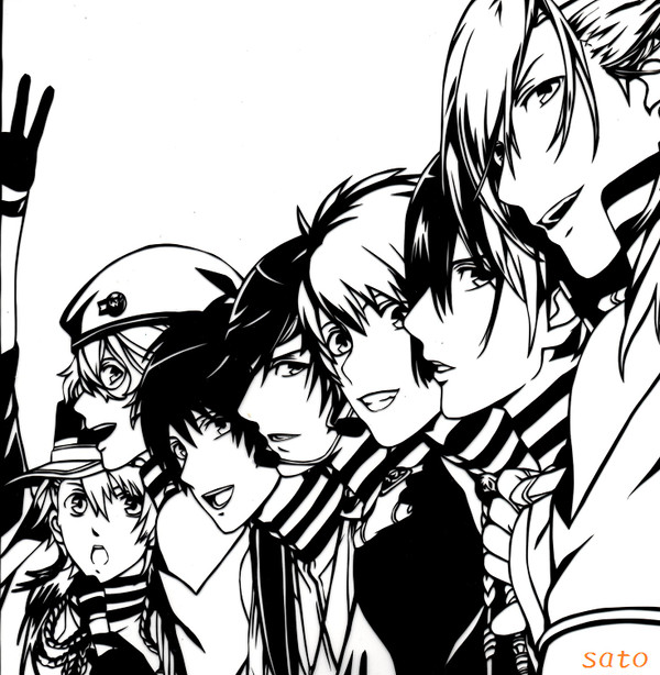 ST☆RISH【切り絵】