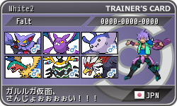 【トレーナーカード】ガルルガ仮面・Falt