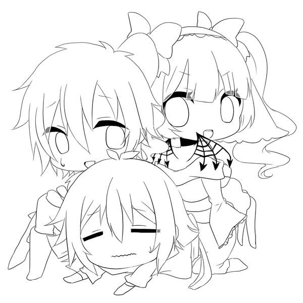 線画②