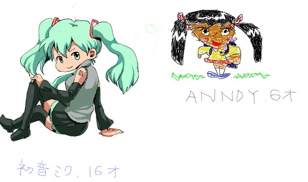 ANNDYとミク