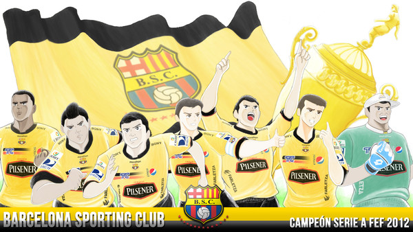BARCELONA SC CHAMPION 2012