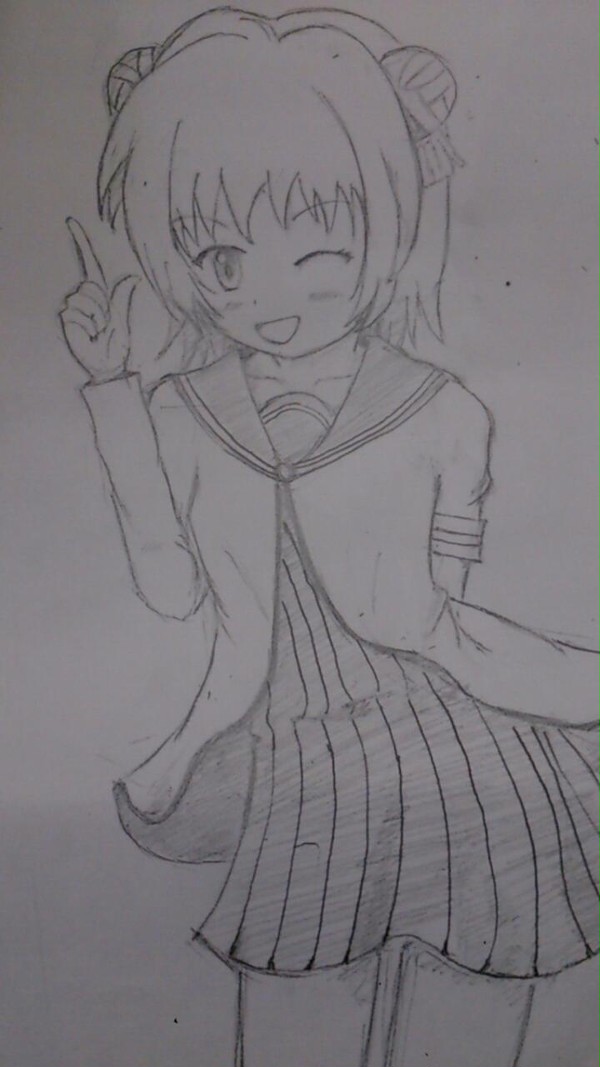 あかりん 落書き