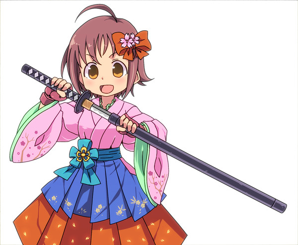 アイドルは竹刀もたないです