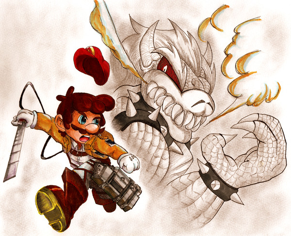 Attack on King Bowser Koopa