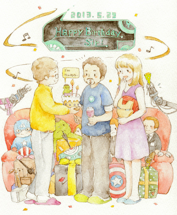 Happy Birthday Tony Stark！
