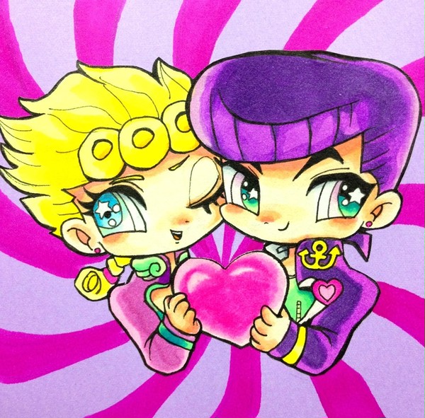 ジョルノと仗助