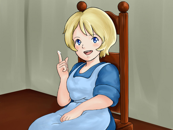 お薬をつけましょうね
