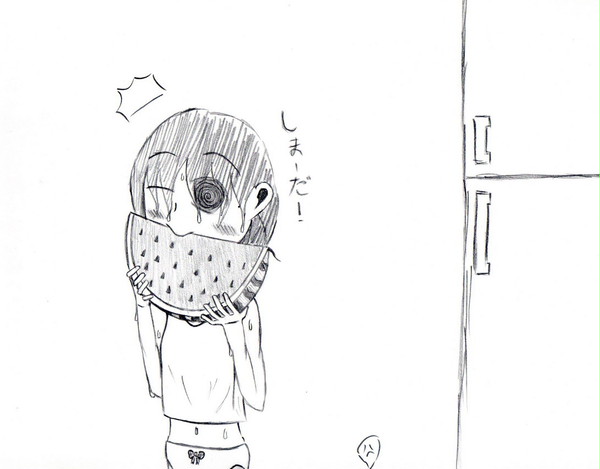 偷吃西瓜