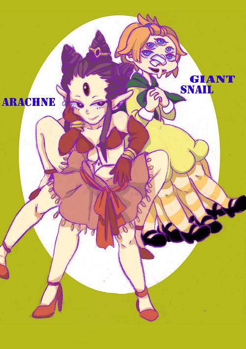 【擬人化】 企画参加 【多脚人外注意】
