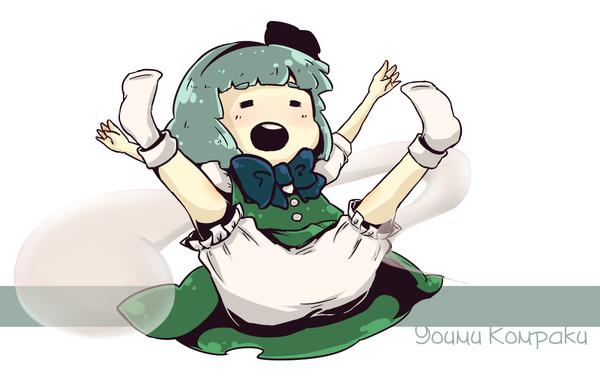 妖夢ちゃんが可愛すぎるので描いた
