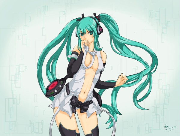 初音ミク append