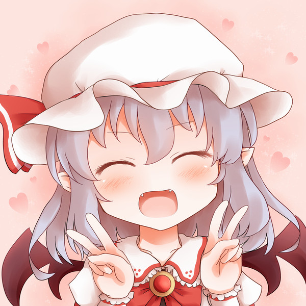 えへ顔ダブルピース☆