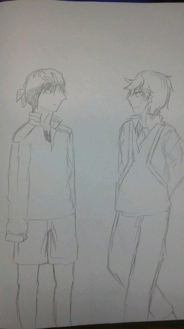 ヘビの人とハトの人