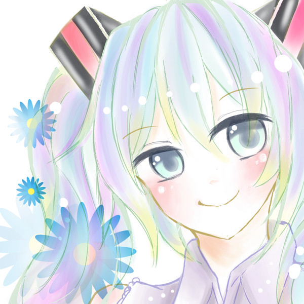 デジタル画慣れない。