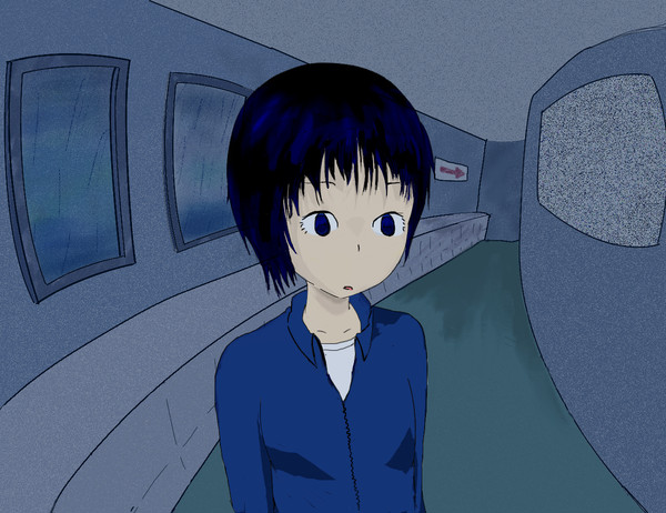 ショック受けてる女の子
