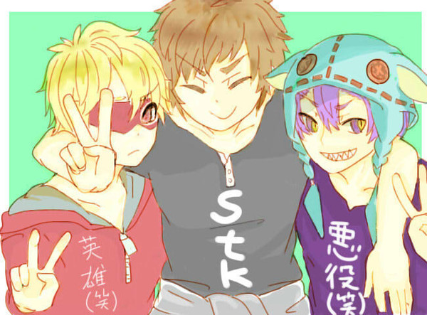 みんなでピース！
