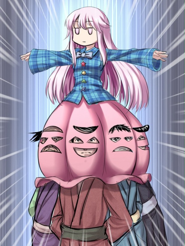 こころちゃんのスカートの穴を守る村人たち
