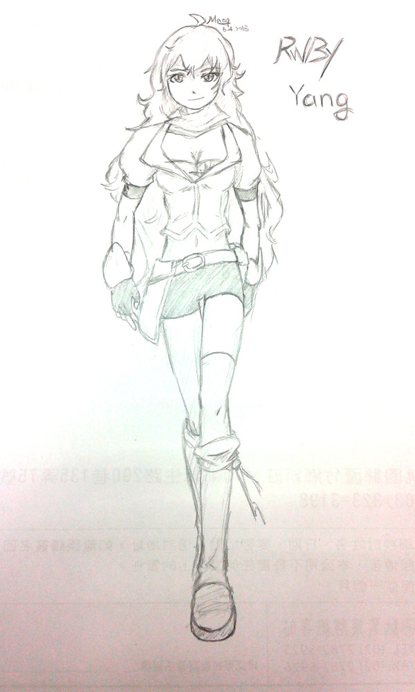 RWBY -- Yellow -- Yang