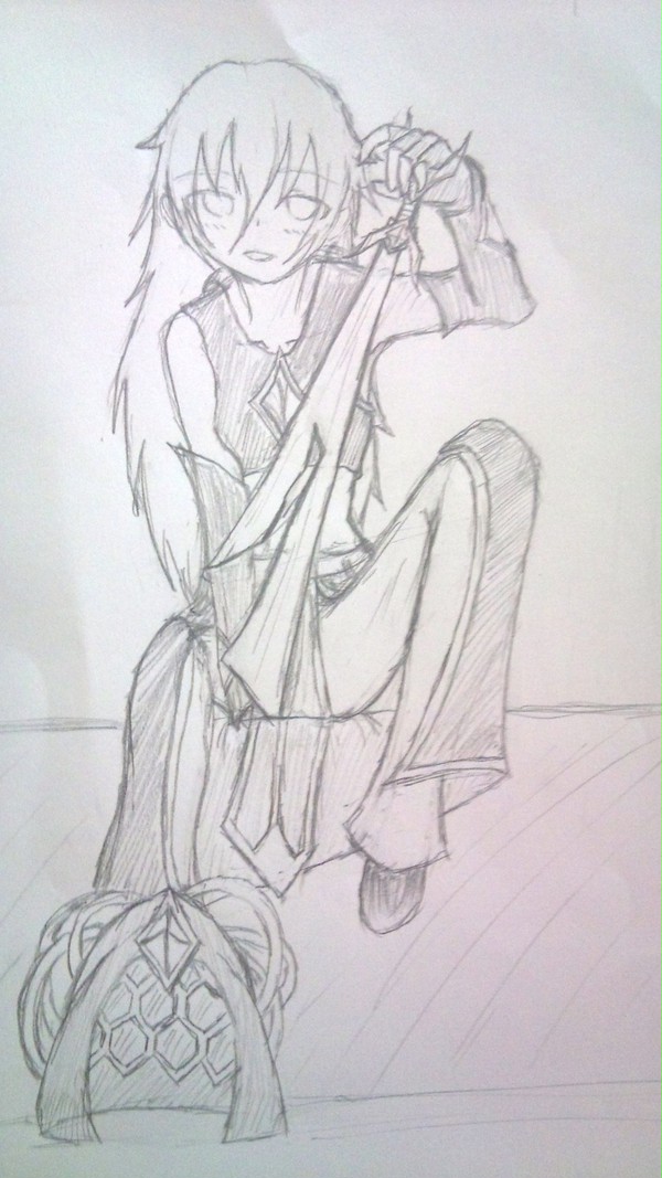 意大師(長髮)