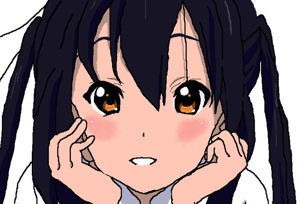 あずにゃん模写（マウス）