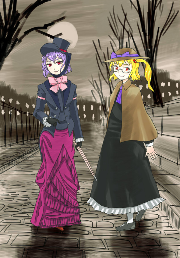ヴィクトリア朝のスカーレット姉妹