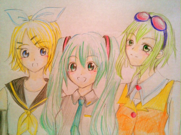 初描きボカロ