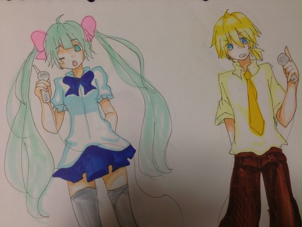 みくさんとれんくん