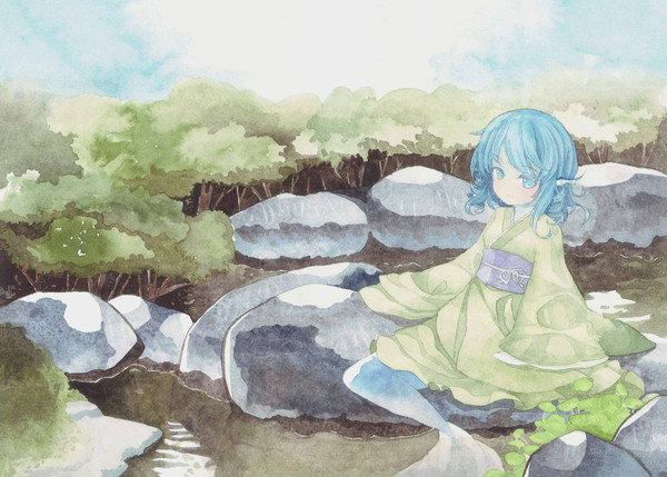 霧の湖の人魚姬