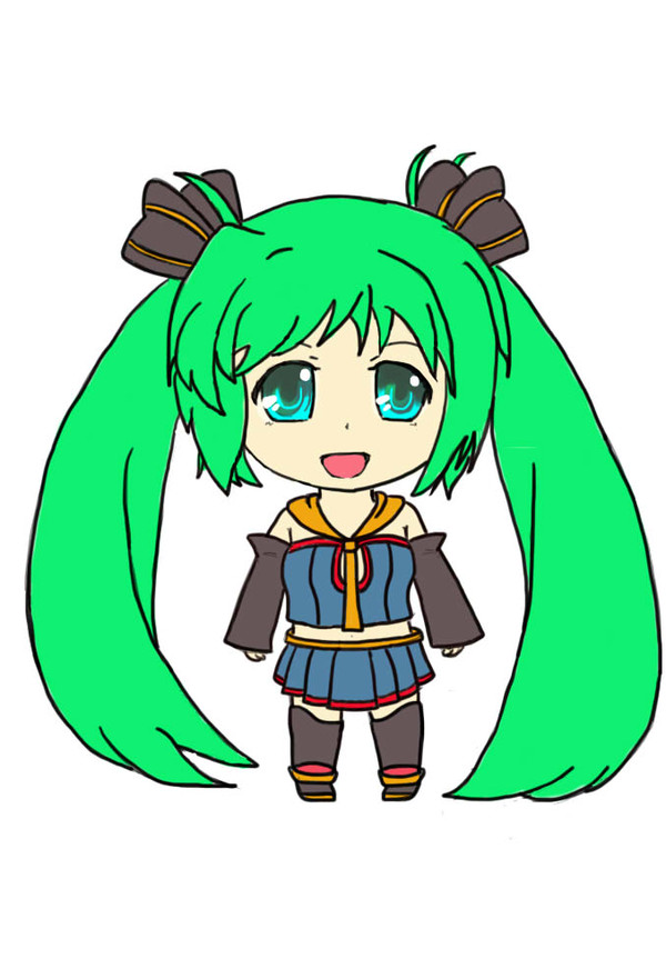 MIKU Q ver.上色