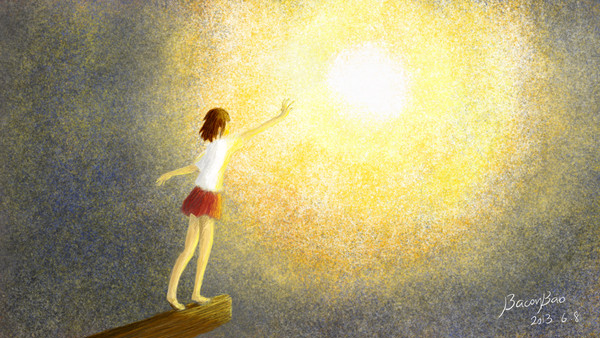 Wanna touch the dream.