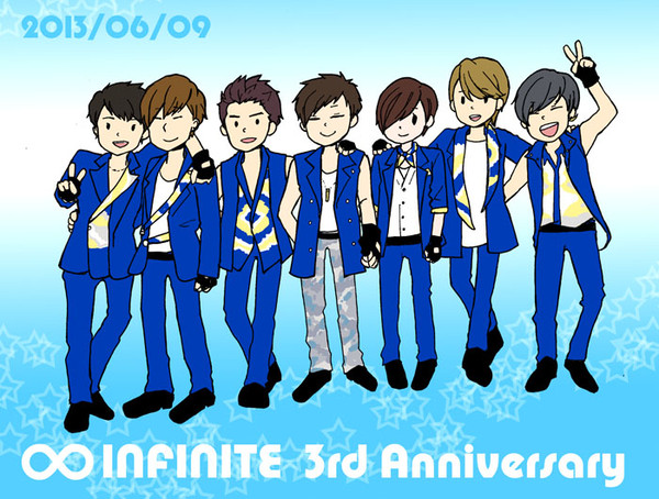 INFINITE３周年おめでとう