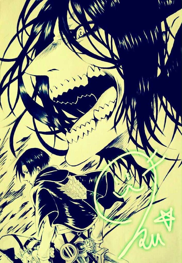 巨人エレン・リヴァイ