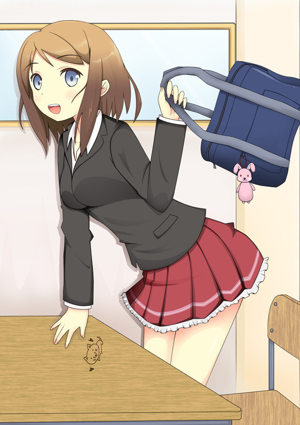 制服JK　「おはよ～♪」