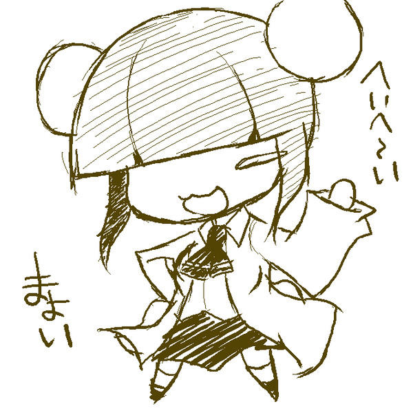 らくがき　まよい