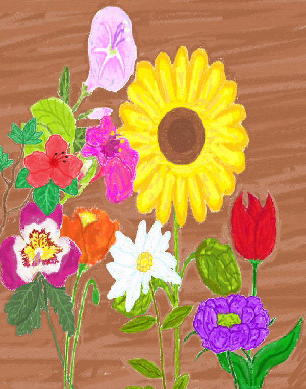 想いを花に…