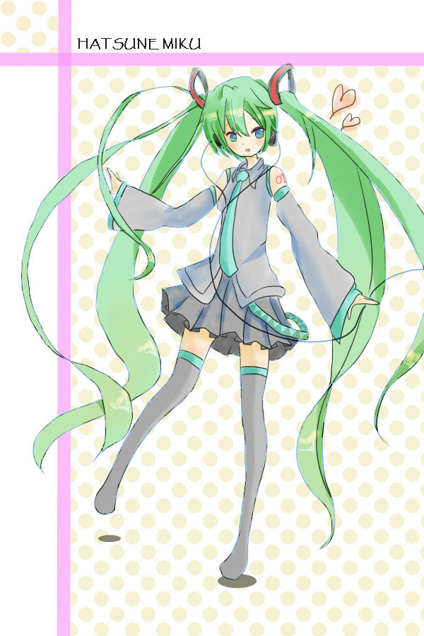 ミクちゃん描いてみました*
