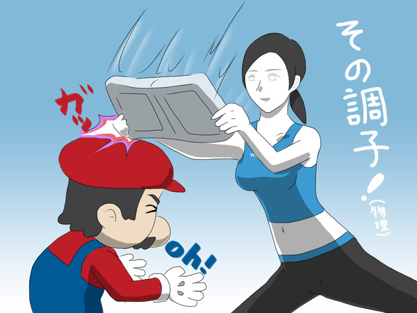WiiFitトレーナー参戦!