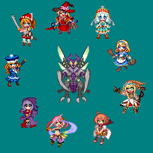 世界樹キャラいろいろ