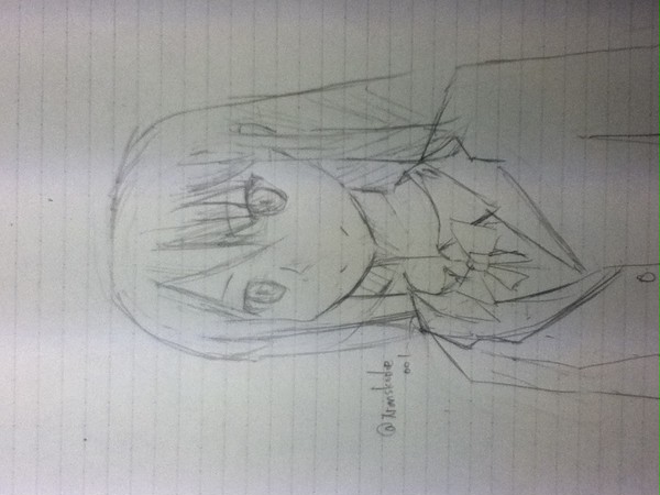 習作画(未スキャン•画質悪)