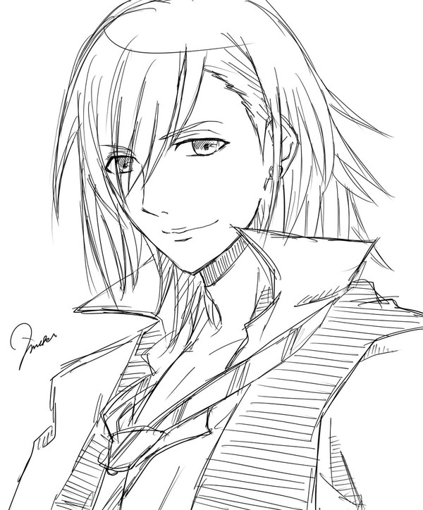 初描きレン様