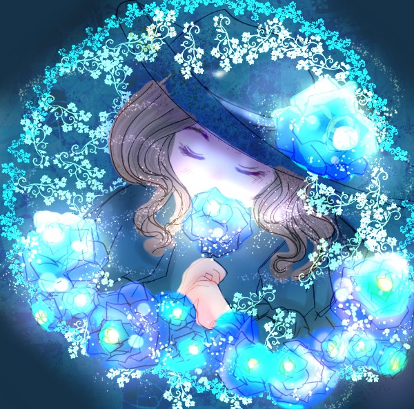 blue rose