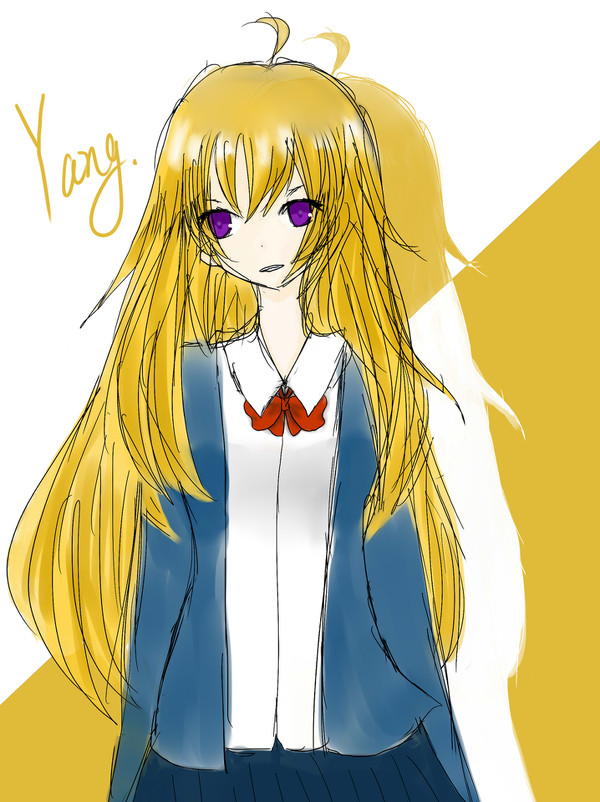 「RWBY」アカデミー風のYang