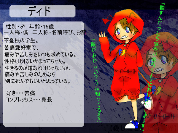 【殺殺世界】ディド【参加】