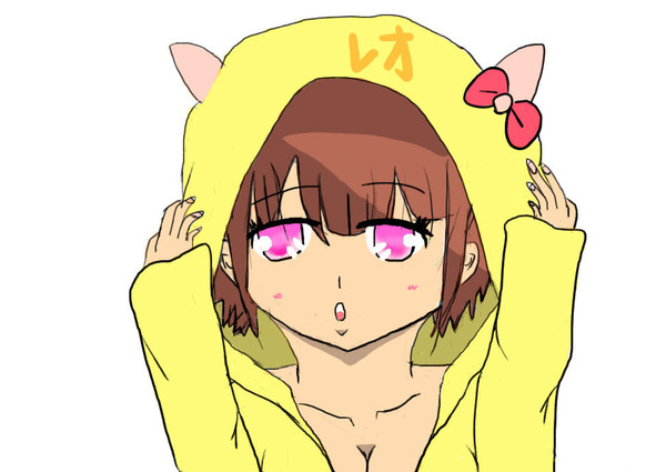 フード系女子